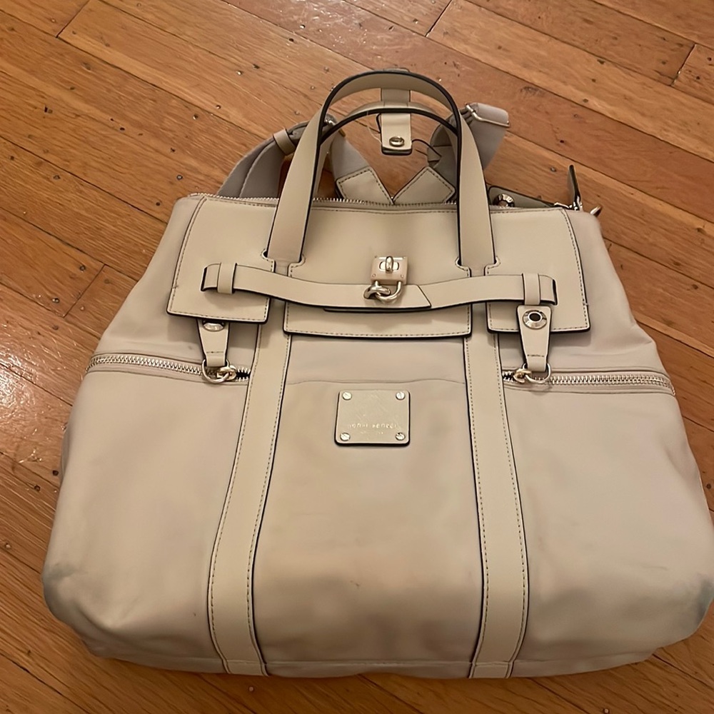 Henri Bendel Jetsetter backpack -beige